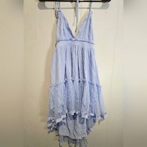 Light Blue Dress Short Mini Dress Perfect Summer Size Small